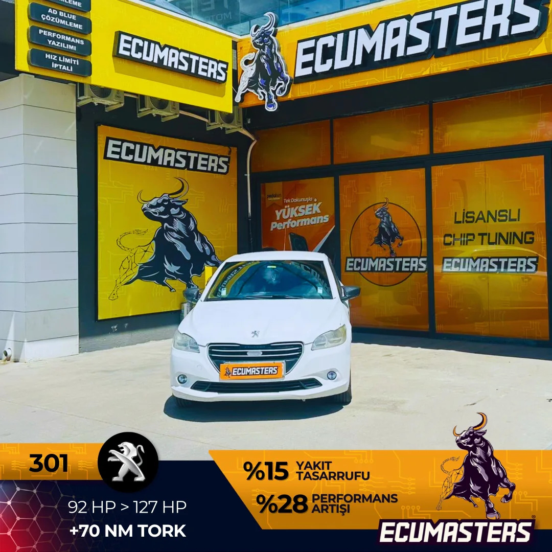 Peugeot 301 Stage 1 Uygulaması