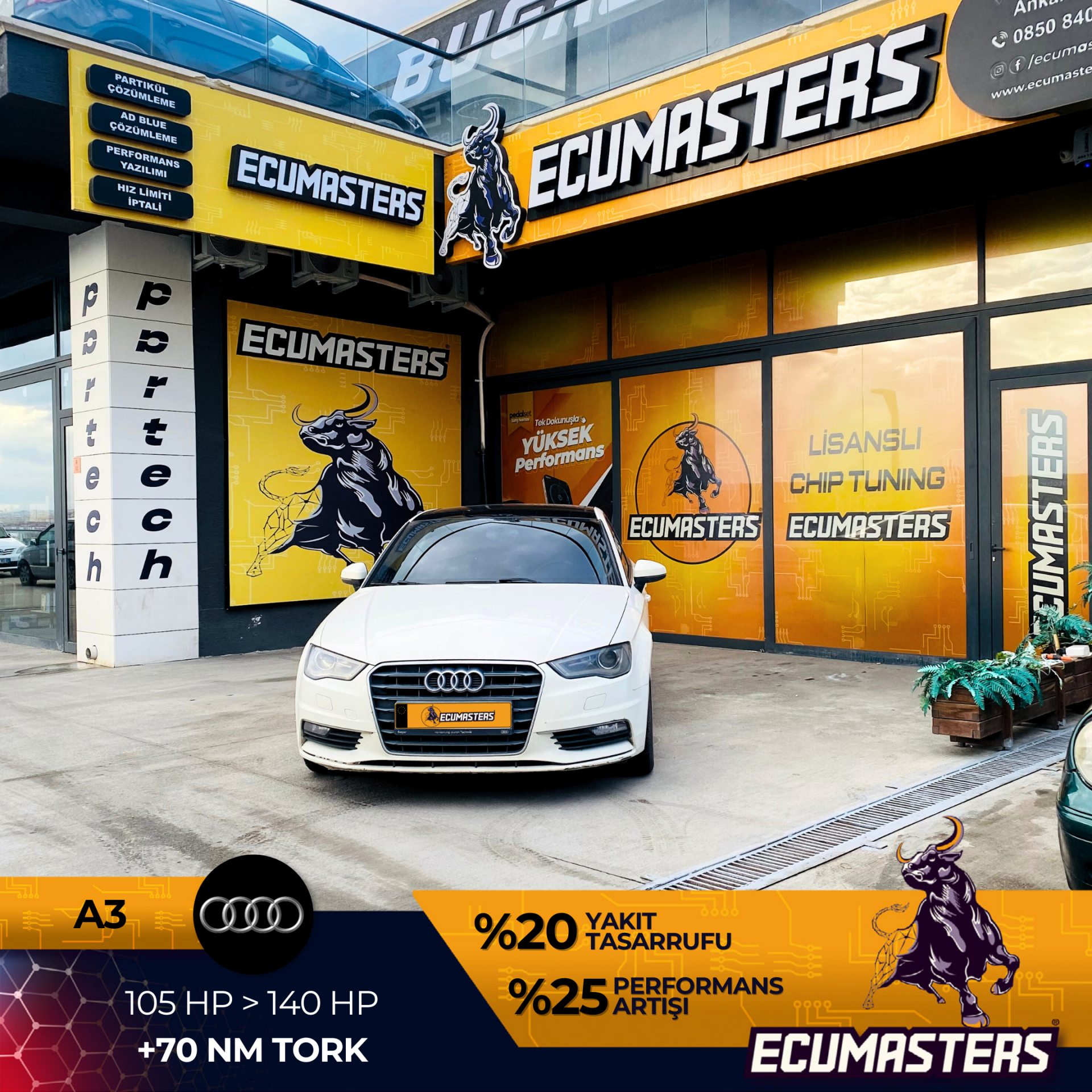 Audi A3 Stage 1 İşlemi