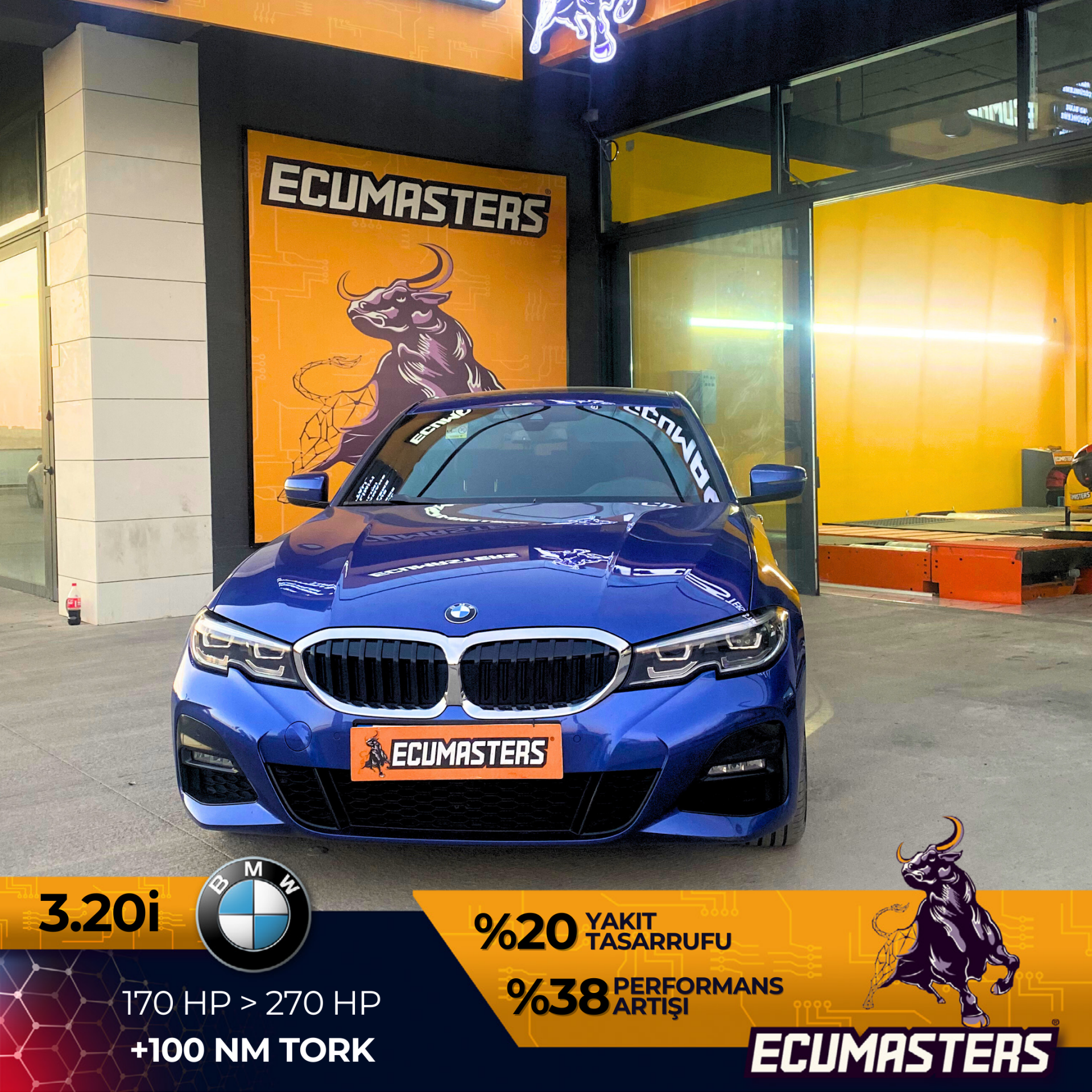 BMW 3.20i Stage 1 - Limit Off İşlemi
