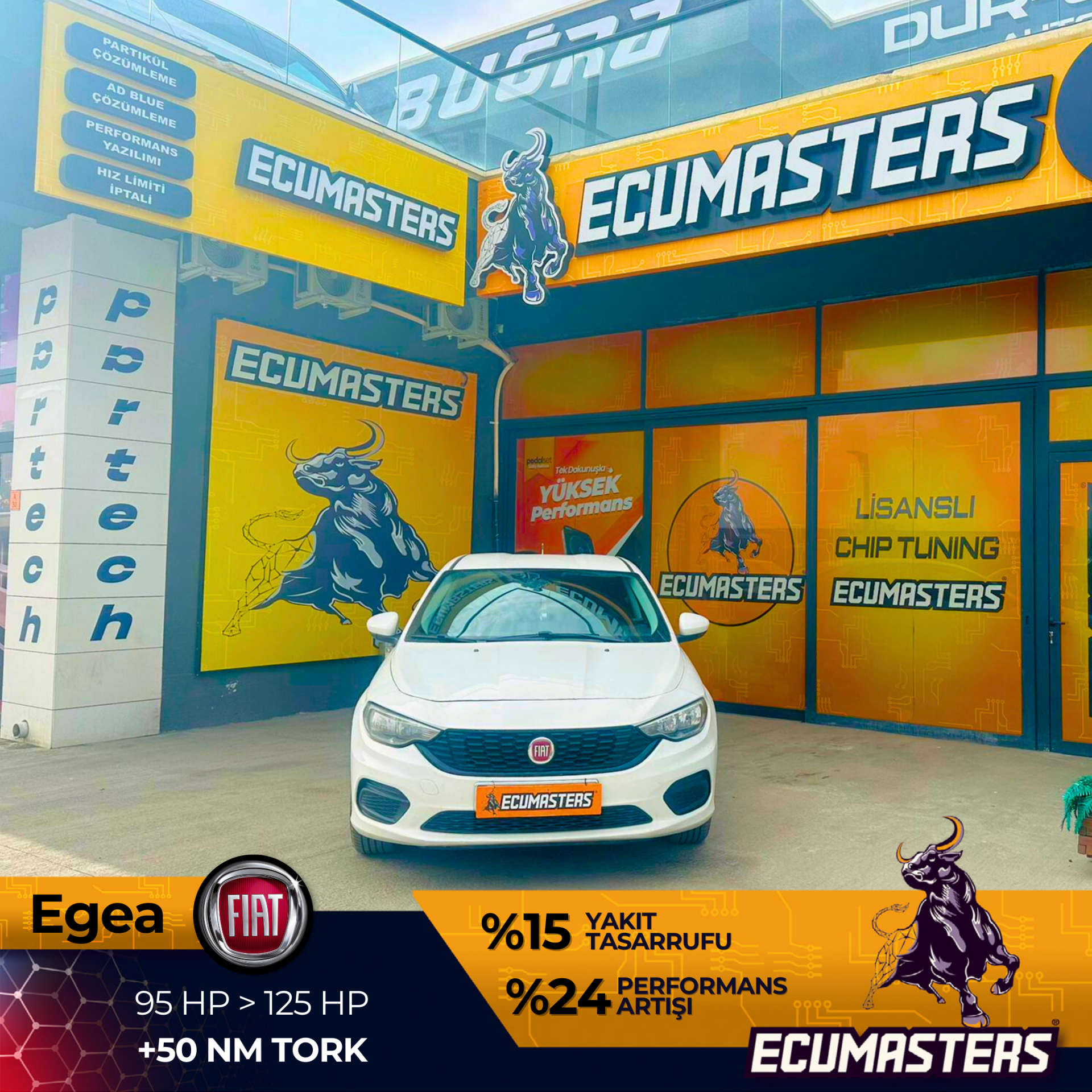 Fiat Egea Stage 1 Uygulaması