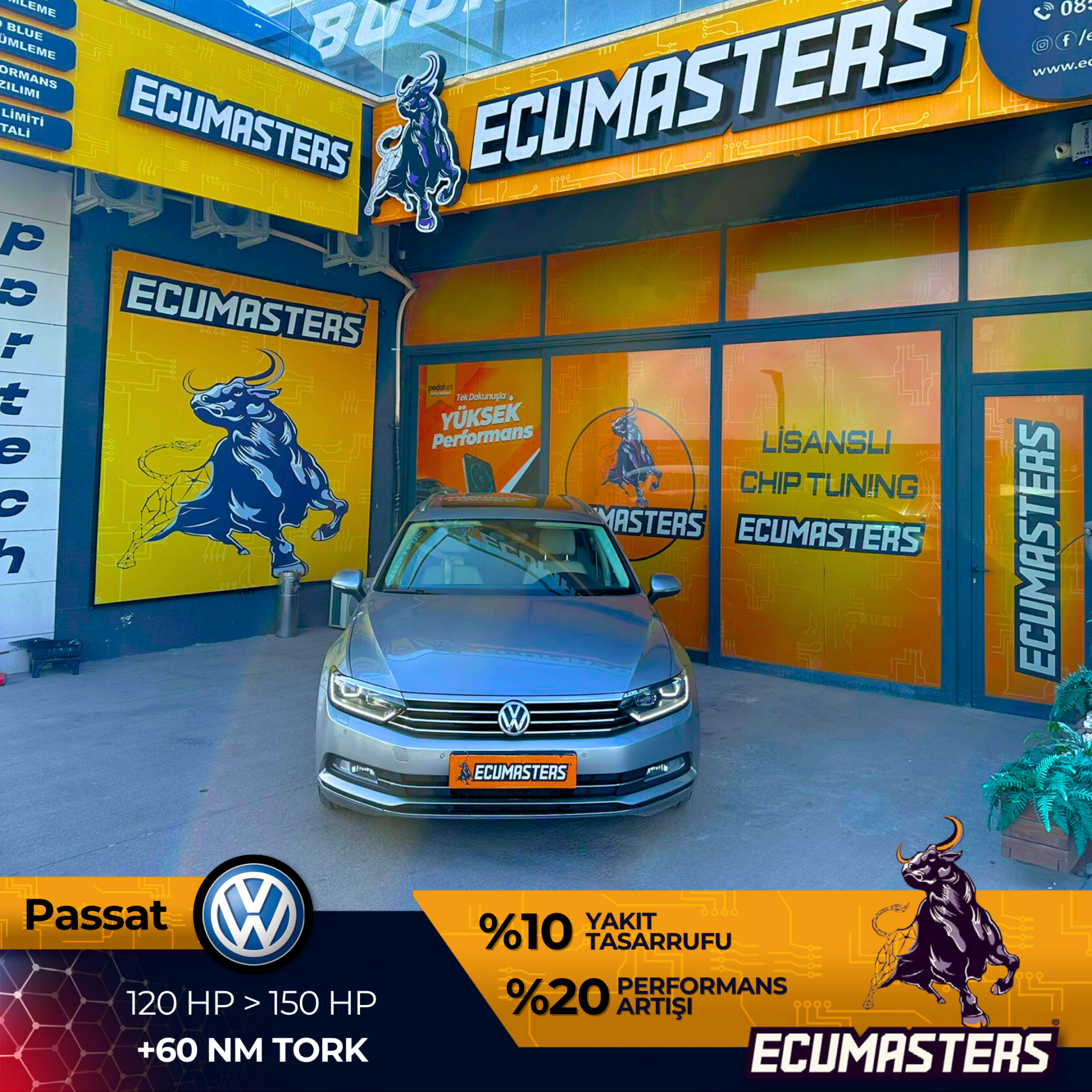 Volkswagen Passat Stage 1 Uygulaması