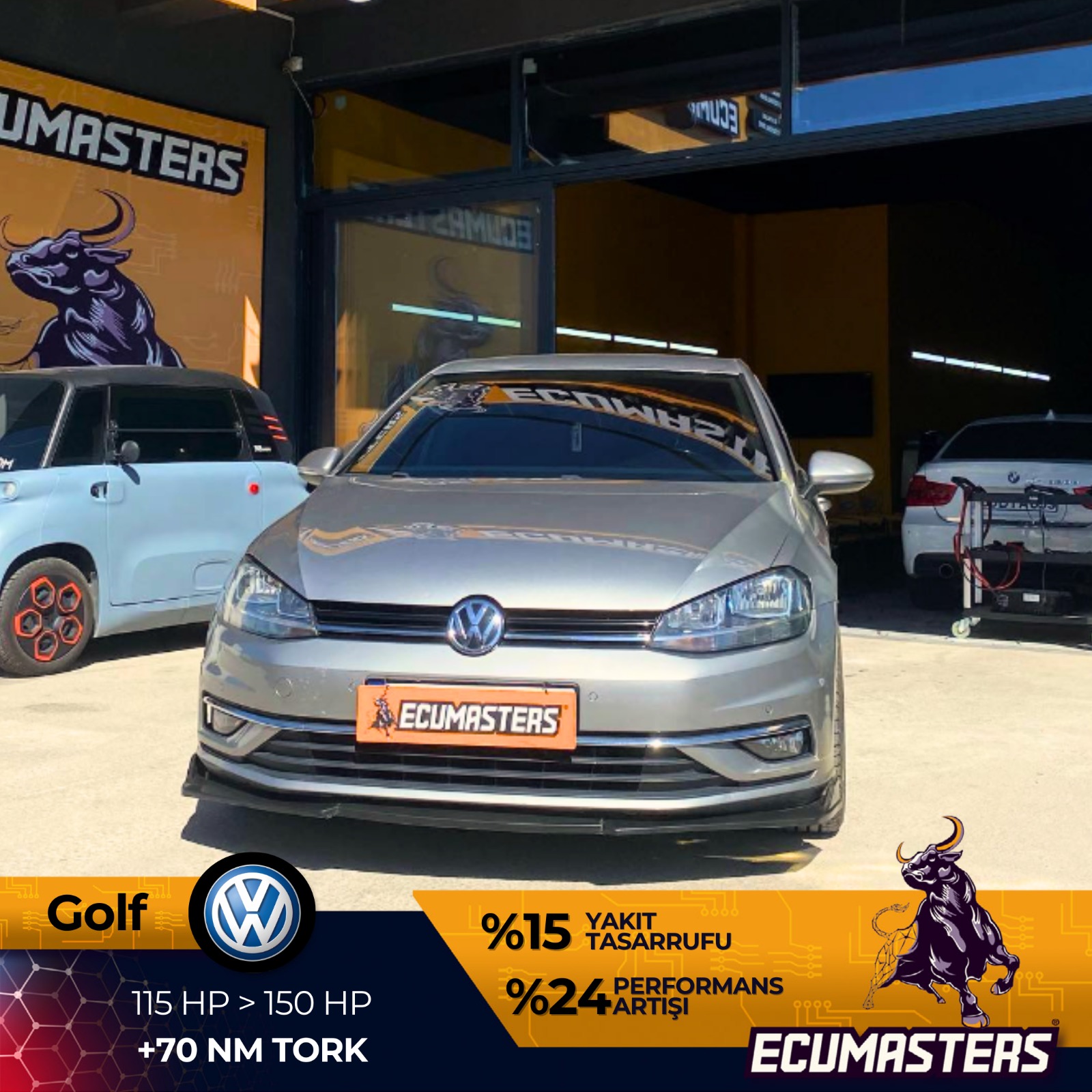 Volkswagen Golf Stage 1 işlemi