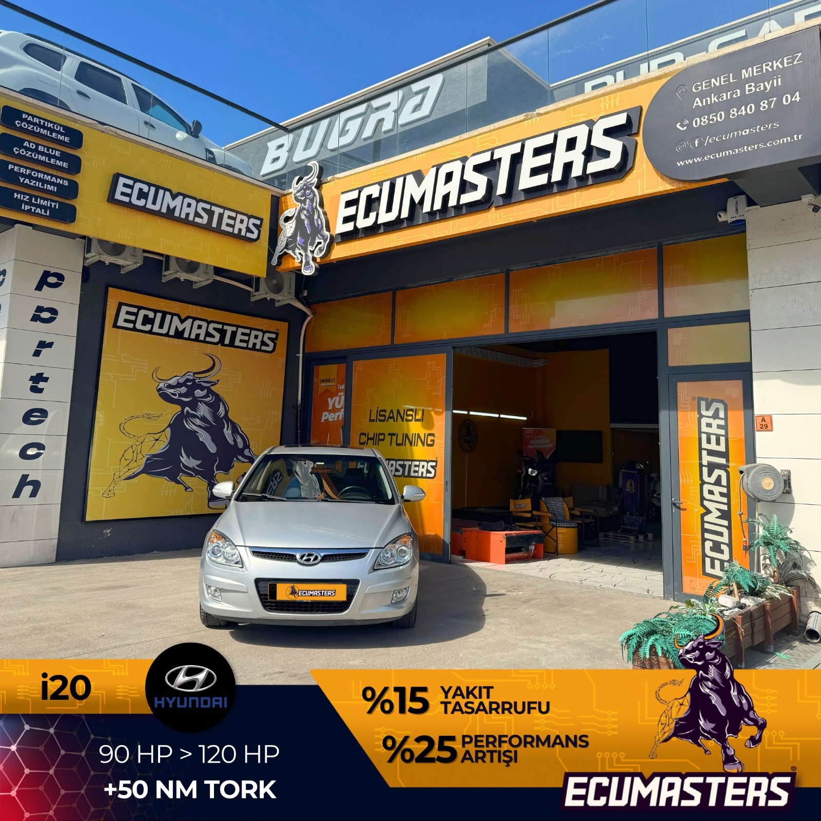 Hyundai İ20 Stage 1 İşlemi