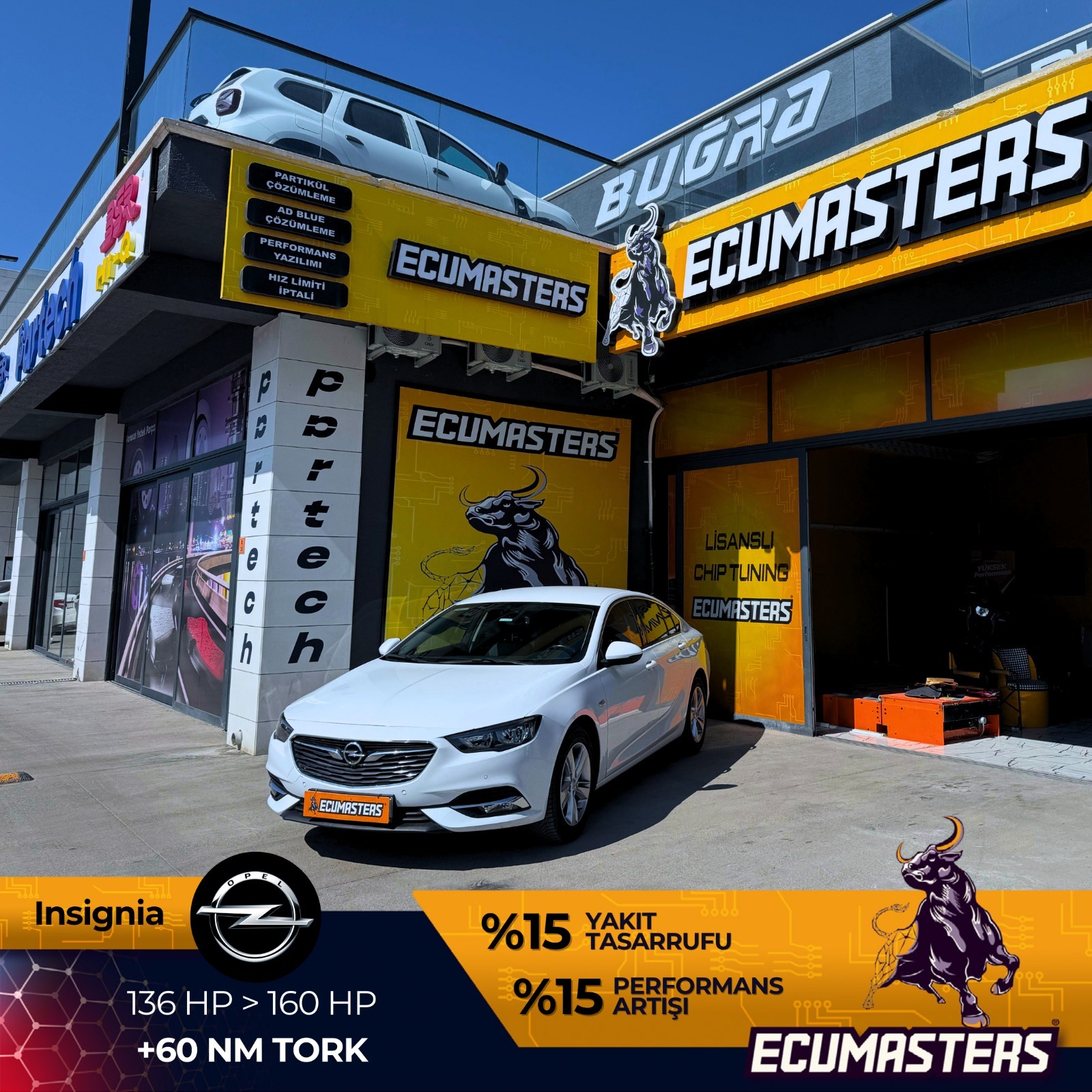 Opel İnsignia Stage 1 işlemi